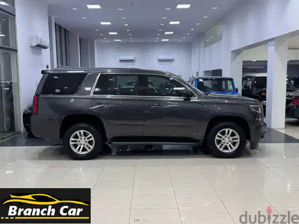 شيفروليه تاهو 2017 رمادي: قوة، فخامة، ورفاهية جاهزة للانطلاق! تأمين طويل وسعر قابل للتفاوض.