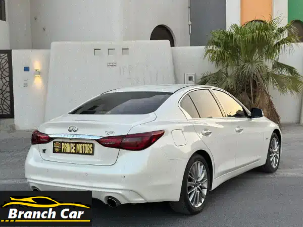 امتلك الفخامة والأداء: إنفينيتي Q50 2018 فل أوبشن - مالك واحد وصيانة وكالة في البحرين!