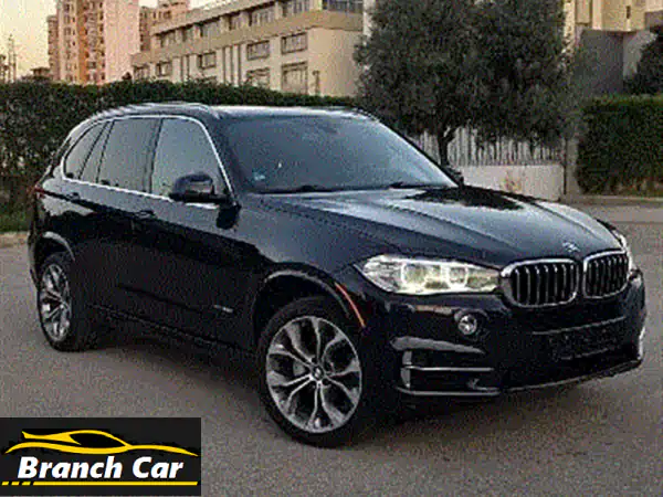 فخامة لا تضاهى: BMW X5 2016 XDrive Luxury سوداء، 110 ألف كم، مالك واحد | بحالة الوكالة في لبنان