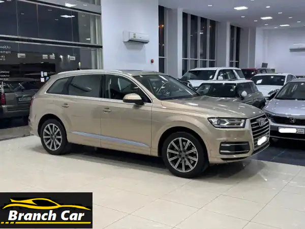 للبيع: أودي Q7 2018 بيج (7 مقاعد) | كامل المواصفات |...