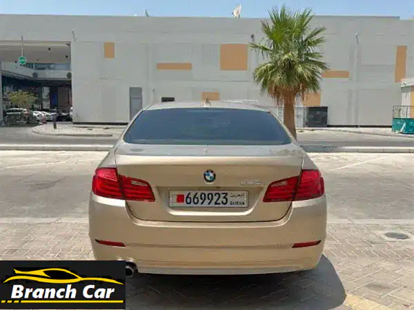 BMW 520 i 2013 Full Option Low Millage Clean Condition