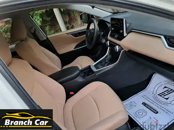 للبيع: تويوتا راف 4 2021 (أبيض) - وكالة البحرين، صيانة ممتازة، تأمين شامل حتى 2026!