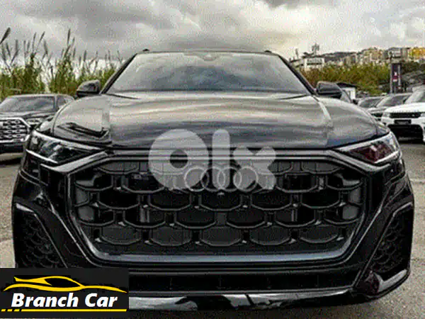 أودي RSQ8 2023 الأسطورية: كاربون فايبر كامل، أسود مطفي، 16 ألف كم فقط!