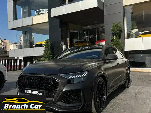 أودي RSQ8 2023 الأسطورية: كاربون فايبر كامل، أسود مطفي،...