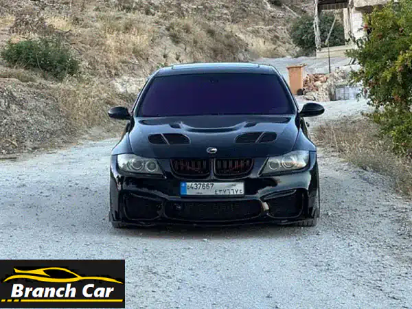 بي إم دبليو الفئة الخامسة 520 موديل 2006 أسود:...