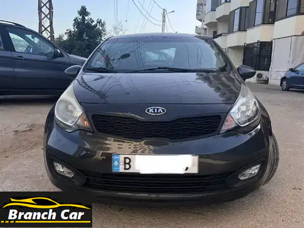 كيا ريو 2013 سيدان رمادية للبيع في لبنان | مالك...