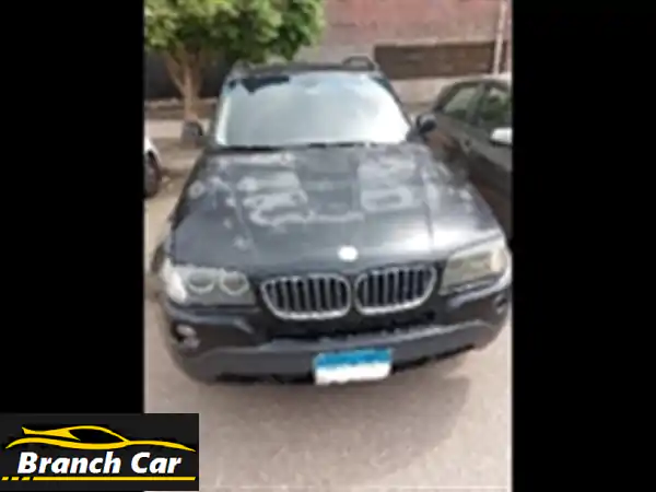 BMW X3 2007 للبيع: فابريكة بالكامل، موتور 3000cc،...