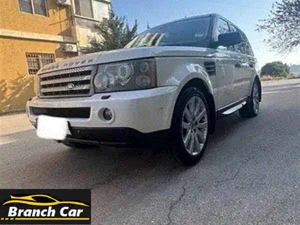 ✨ امتلك الفخامة: لاند روڤر رينج روڤر سبورت 2010 أبيض - نظافة استثنائية وجلد أسود فاخر!