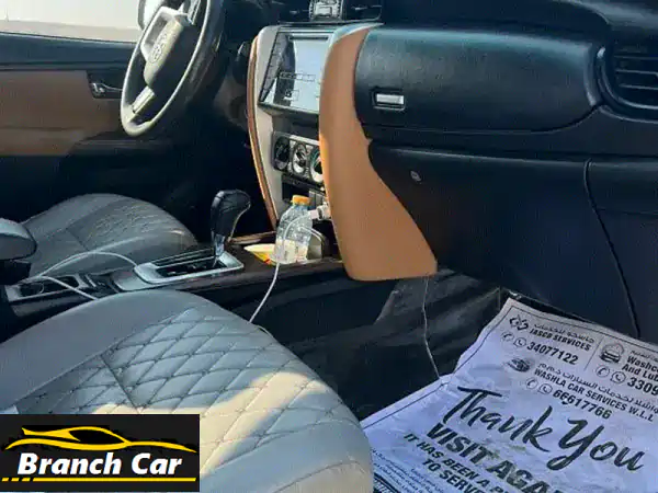 تويوتا فورتشنر 2016 فضي: قوة، اعتمادية، ومغامرات لا تنتهي!