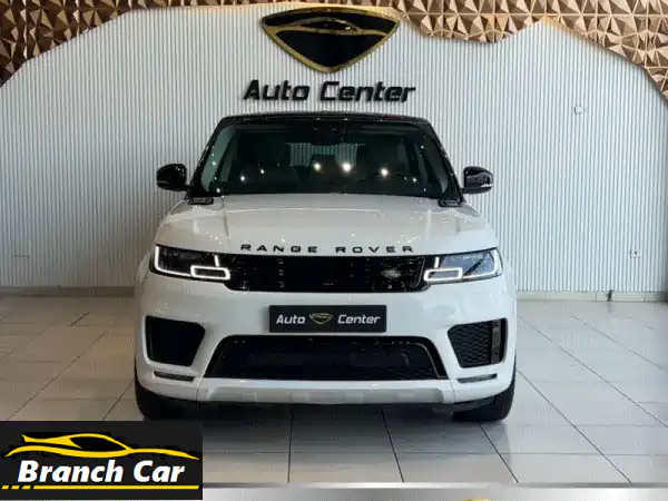 امتلك الفخامة: رنج روفر سبورت HSE V6 2018 أبيض - 9,500 كم...