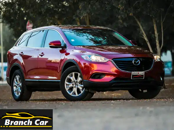 فرصة ذهبية: مازدا CX-9 2014 حمراء - فخامة، راحة...