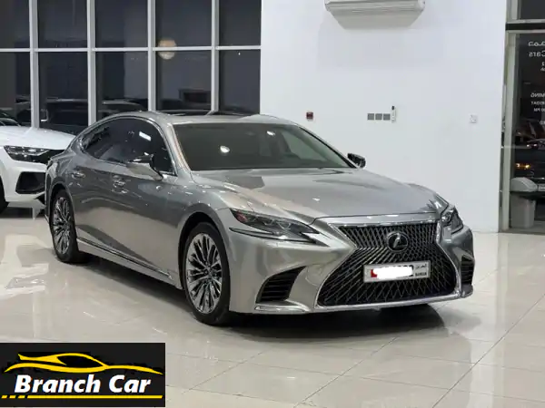 لكزس LS 500 2019 الفاخرة للبيع - فضي، مواصفات كاملة! (93,750...