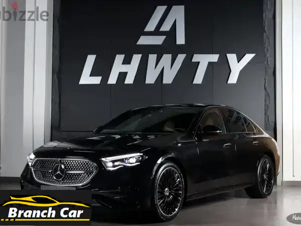 مرسيدس E200 AMG 2026 الجديدة كلياً: فخامة المستقبل...