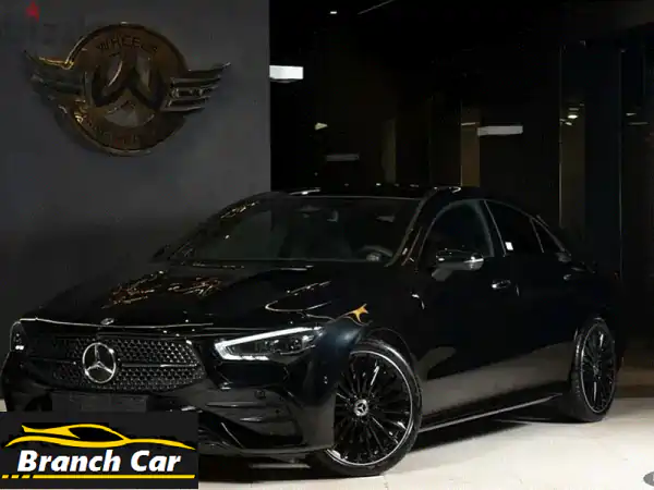 مرسيدس CLA 200 AMG 2024 زيرو | أسود ملكي | امتلك الفخامة الآن!