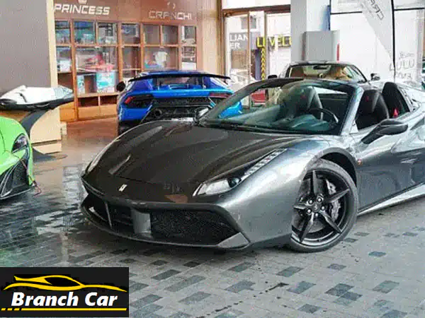 فيراري 488 سبايدر 2017 للبيع: قوة، فخامة وضمان! | Grigio Titanio...