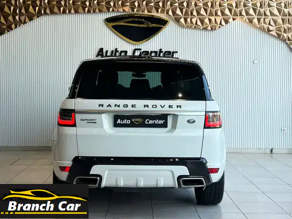 امتلك الفخامة: رنج روفر سبورت HSE V6 2018 أبيض - 9,500 كم فقط، وكالة البحرين، بانوراما!