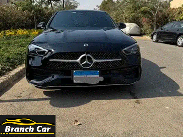 مرسيدس C180 AMG 2024 للبيع: فخامة C-Class وأداء رياضي بـ13 ألف كم فقط!