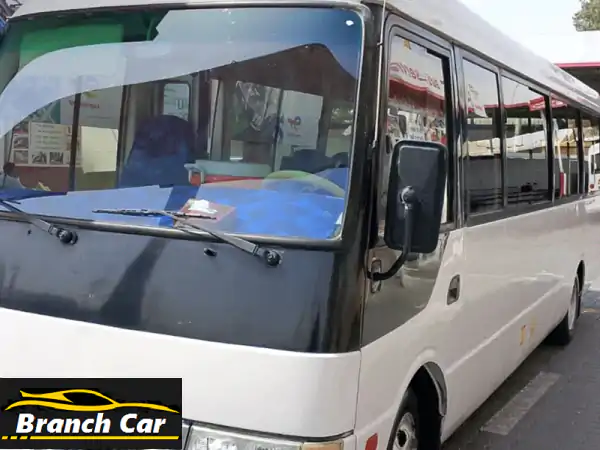 فرصة ذهبية! باص ميتسوبيشي روزا 2007 - 34 مقعد - ماكينة جديدة بضمان شهر