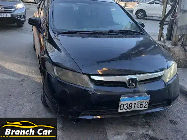فرصة لا تعوض! هوندا سيفيك 2008 سوداء | مالك واحد...
