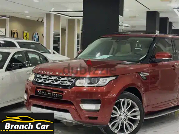 لاند روفر رنج روفر سبورت 2015 HSE برتقالي: فخامة...