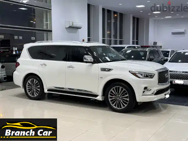 امتلك فخامة إنفينيتي QX80 2019 الأبيض! كامل المواصفات،...