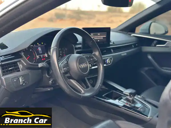 أودي A5 موديل 2022 بحالة الوكالة للبيع | ممشى 64 ألف ميل...