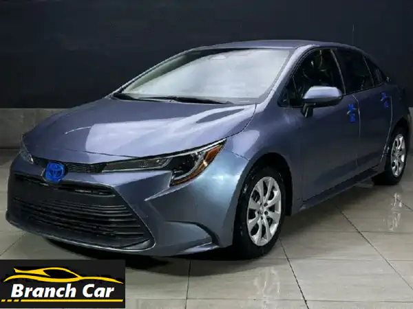 للبيع: تويوتا كورولا 2024 LE - عداد 45 ألف! أمان ورقي...