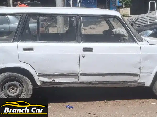 فرصة مميزة: لادا 2104 موديل 1995 (أبيض) بموتور نيفا 1500cc...