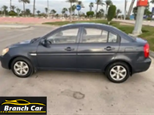 فرصة نادرة: هيونداي اكسنت 2010 فابريكا بالكامل - مالك أول | شاشة وكاميرا | معاينة سموحة