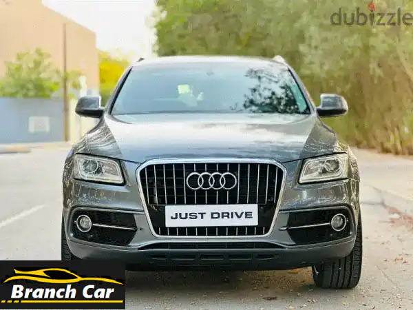 أودي Q5 2014 فل كامل للبيع: رفاهية SUV رمادية بحالة...