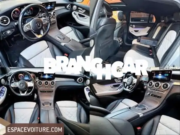 مرسيدس GLC 300 de هايبرد AMG DESIGNO 2021 | جمركة 2025 | فخامة كوبيه وقيادة ذكية EQ POWER