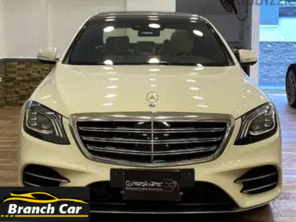 مرسيدس S560 مايباخ 2019 سوداء: فخامة استثنائية 37 ألف كم فقط - القاهرة