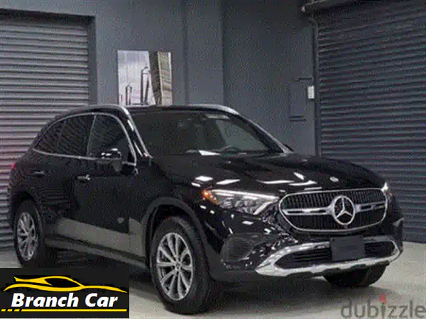 مرسيدس GLC 300 2024 أسود: فخامة جديدة بضمان سنة وممشى 2000 كم فقط!