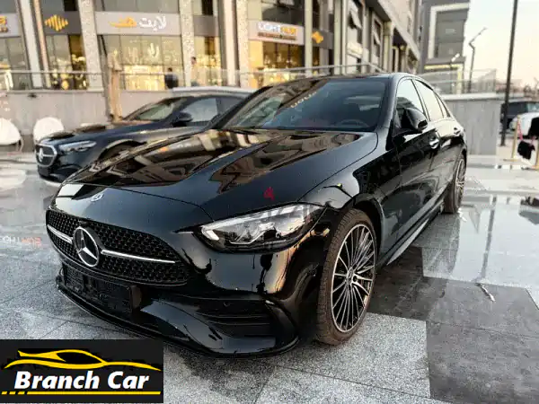 2026 مرسيدس C200 AMG فل كامل: فخامة سوداء آسرة بفرش جملي...