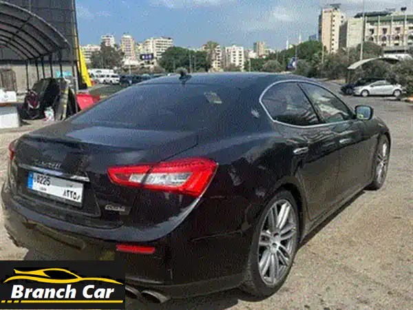 مازيراتي جيبلي 2015 الفاخرة: مالك واحد، ضمان سنة B2B من بازرجي! لا تفوتها!