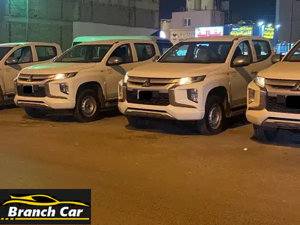 تويوتا هيلوكس 2020 أبيض | ميتسوبيشي L200 (2020-2023) دبل 4x4...