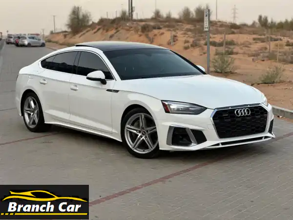 أودي A5 موديل 2022 بحالة الوكالة للبيع | ممشى 64 ألف ميل فقط - رفاهية، أداء، فرصة لا تعوض!