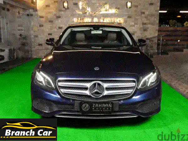 فخامة وأداء لا يُضاهى: مرسيدس بنز E180 2018 أفانتجارد وكيل | فبريكا بالكامل وصيانات منتظمة