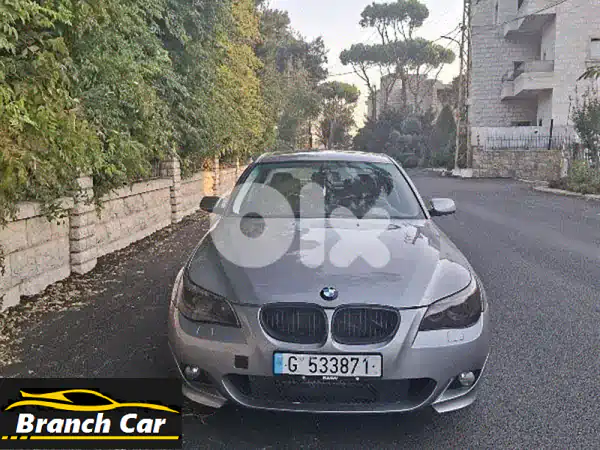 BMW الفئة الخامسة 2006: نظافة استثنائية وشكل M5 خاطف!...