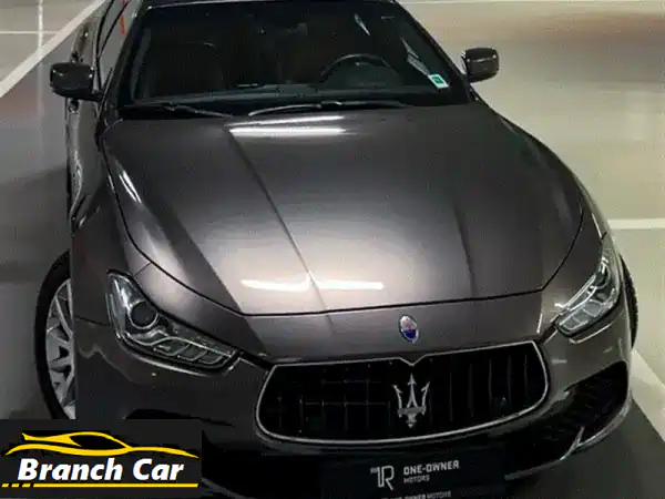 مازيراتي جيبلي 2015 الفاخرة: مالك واحد، ضمان سنة B2B...