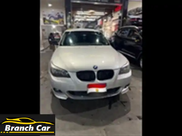 BMW 523i 2008: قمة الفخامة والأداء الألماني | فابريكة بالكامل، صيانة شاملة، لا تحتاج لأي مصروف