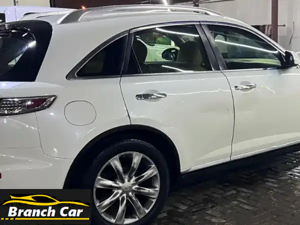 فرصة استثنائية: إنفينيتي FX35 خليجي 2008 أبيض لؤلؤي...