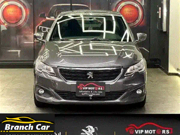 فرصة ذهبية: بيجو 301 موديل 2016 فابريكة بالكامل - أزرق كحلي - صيانة موثقة وجاهزة للانطلاق!