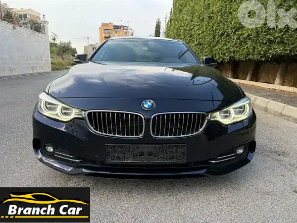BMW 428i Grand Coupe 2015 (أزرق كحلي) - نظافة الوكالة، فحص شركة!...