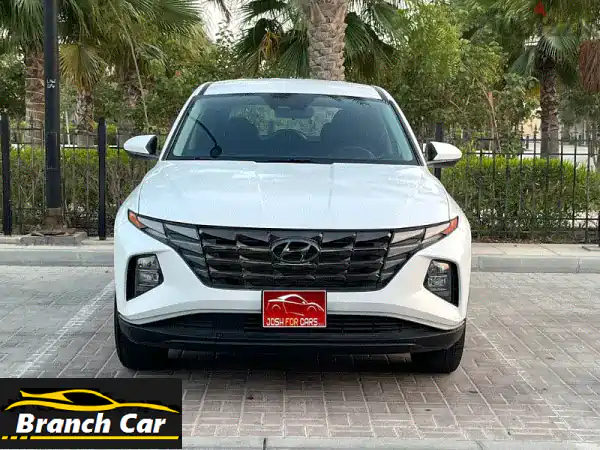 للبيع: هيونداي توسان 2024 Mid Option بيضاء | بحالة الوكالة، مالك واحد، 17 ألف كم فقط!