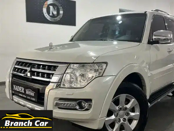 لا تفوّت! ميتسوبيشي باجيرو 2017 V6 3.5 أبيض – قوة...