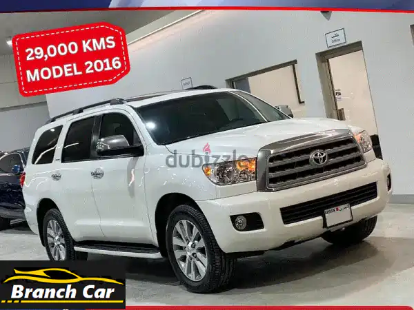 تويوتا سيكويا ليميتد 2016 للبيع | 29 ألف كم فقط | SUV...