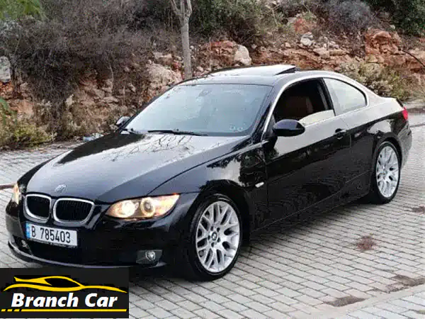 فرصة ذهبية: BMW 328i E92 2008 - أسود - بحالة الوكالة وخالية...