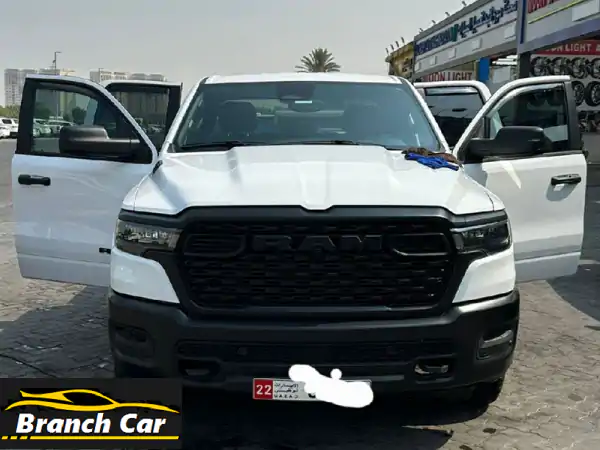 دودج رام 2025 للبيع: بيك أب أمريكي نظيف بمسافة منخفضة | ملكية سنة!