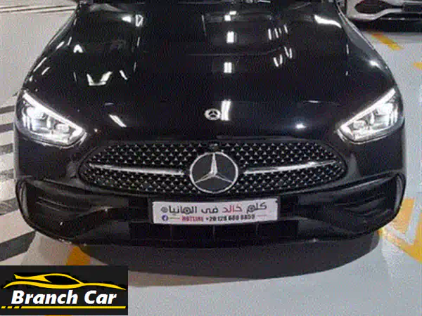 مرسيدس-بنز C180 2025 بريميوم بلس: قمة الفخامة والأداء (لون أسود)